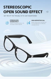 INEYES Smart Glasses, Polarized Bluetooth Sunglasses, Built-in Mic & Speakers, Voice Assistant, UV Protection Audio Sun Glass