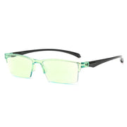 Smart Automatic Zoom Reading Glasses Anti Blue Ray Eyeglasses Autofocus Power Half-Rim Near Far Computer Glasses