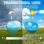Wireless smart glasses with audio and voice calling, rechargeable music glasses with built-in microphone