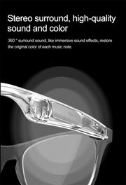 2025 New Smart Glasses Men 163 Online Language Al Intelligent Translation Anti-blue Lenses Wireless Call Voice Assistant Glasses