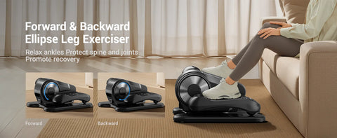 2025 Trend Product Cardio Workout Elliptical Cross Trainer Machine Household Mini Elliptical Trainer Leg Exercise Machine