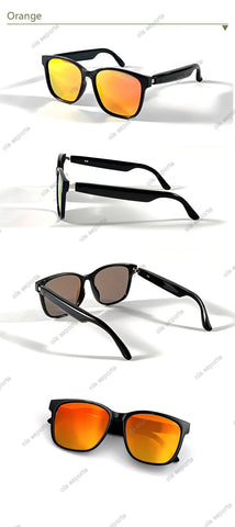 Smart Glasses Anti-blue light glasses make receive calls music calling noise reduction UV400 protection BT TWS smart glasses men
