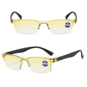 Smart Zoom Reading Glasses Anti Blue Light Presbyopia Glasses Magnifier For Both Men Women Adjustable Focus Light Lightweight