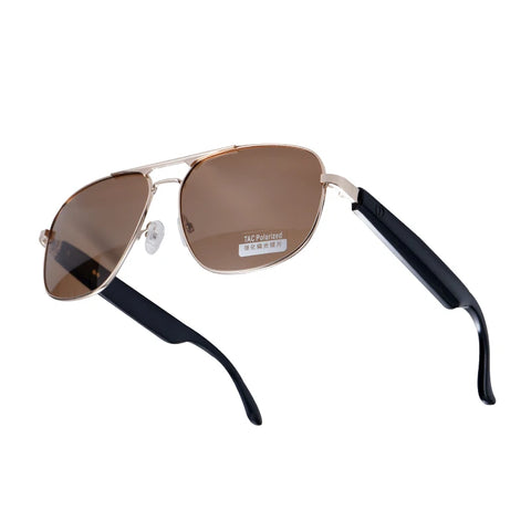 Fashion Sunglasses 2024 Smart Glasses Bluetooth 5.3 Women Men UV400 Hiking Mountaineering Fishing Wireless Intelligent Lenses