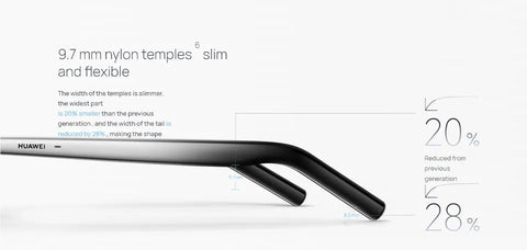 Huawei Smart Glasses 2 All-weather intelligent broadcasting, 11 hours of continuous listening, open listening design