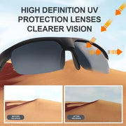 Wireless Smart Glasses TWS Headphones Bluetooth 5.3 Bone Conduction Earphones Long Endurance Outdoor Cycling Driving Sunglasses