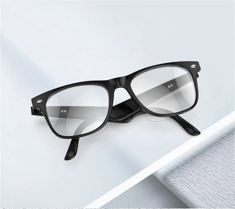 2025 New Smart Glasses Men 163 Online Language Al Intelligent Translation Anti-blue Lenses Wireless Call Voice Assistant Glasses