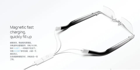 Huawei Smart Glasses 2 All-weather intelligent broadcasting, 11 hours of continuous listening, open listening design