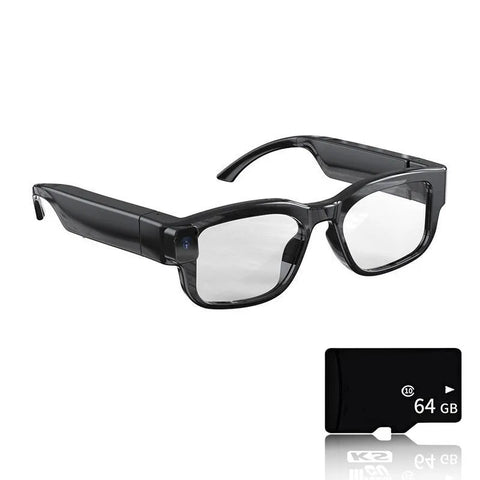 Smart Glasses 200W Pixel Camera Video Recording Noise Reduction AI Recognition Real-Time Translation Intelligent Glasses
