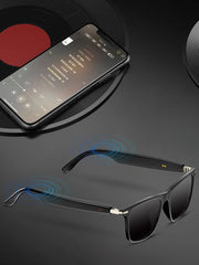 Smart Glasses with AI Translator BT Glasses Hands-Free Music & Calls Audio Glasses Waterproof for Men Women