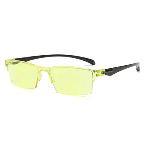 Smart Automatic Zoom Reading Glasses Anti Blue Ray Eyeglasses Autofocus Power Half-Rim Near Far Computer Glasses