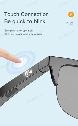 Smartglasses 2025 New AI Translation UV Polarized Lenses Wireless Bluetooth Call HD Voice navigation Sports Sunglasses Men Women