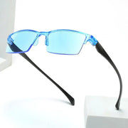 Smart Automatic Zoom Reading Glasses Anti Blue Ray Eyeglasses Autofocus Power Half-Rim Near Far Computer Glasses