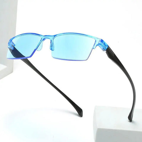Smart Automatic Zoom Reading Glasses Anti Blue Ray Eyeglasses Autofocus Power Half-Rim Near Far Computer Glasses