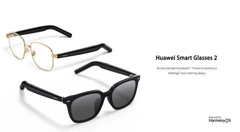 Huawei Smart Glasses 2 All-weather intelligent broadcasting, 11 hours of continuous listening, open listening design