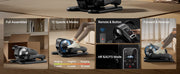 2025 Trend Product Cardio Workout Elliptical Cross Trainer Machine Household Mini Elliptical Trainer Leg Exercise Machine