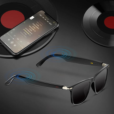 Smart Glasses with AI Translator BT Glasses Hands-Free Music & Calls Audio Glasses Waterproof for Men Women