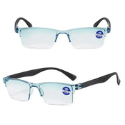 Smart Zoom Reading Glasses Anti Blue Light Presbyopia Glasses Magnifier For Both Men Women Adjustable Focus Light Lightweight