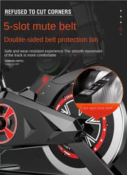 Gym Dedicated Indoor Exercise Weight Loss Silent Smart Power Bike - Spin Bike Home Fitness Equipment -Hot New for Healthy Living