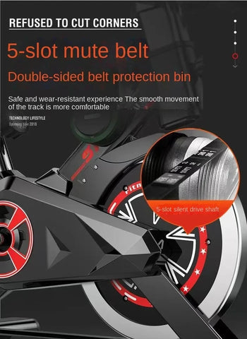 Gym Dedicated Indoor Exercise Weight Loss Silent Smart Power Bike - Spin Bike Home Fitness Equipment -Hot New for Healthy Living