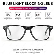2025 New Smart Glasses Men 163 Online Language Al Intelligent Translation Anti-blue Lenses Wireless Call Voice Assistant Glasses