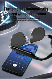 Fashion Sunglasses 2024 Smart Glasses Bluetooth 5.3 Women Men UV400 Hiking Mountaineering Fishing Wireless Intelligent Lenses
