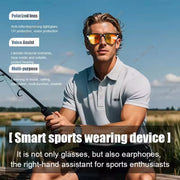 Smart Glasses Anti-blue light glasses make receive calls music calling noise reduction UV400 protection BT TWS smart glasses men