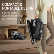 2025 Trend Product Cardio Workout Elliptical Cross Trainer Machine Household Mini Elliptical Trainer Leg Exercise Machine